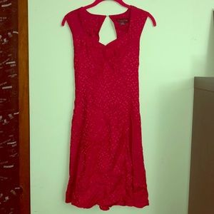 Maple Anthropologie Polka Dot Knee Length Dress